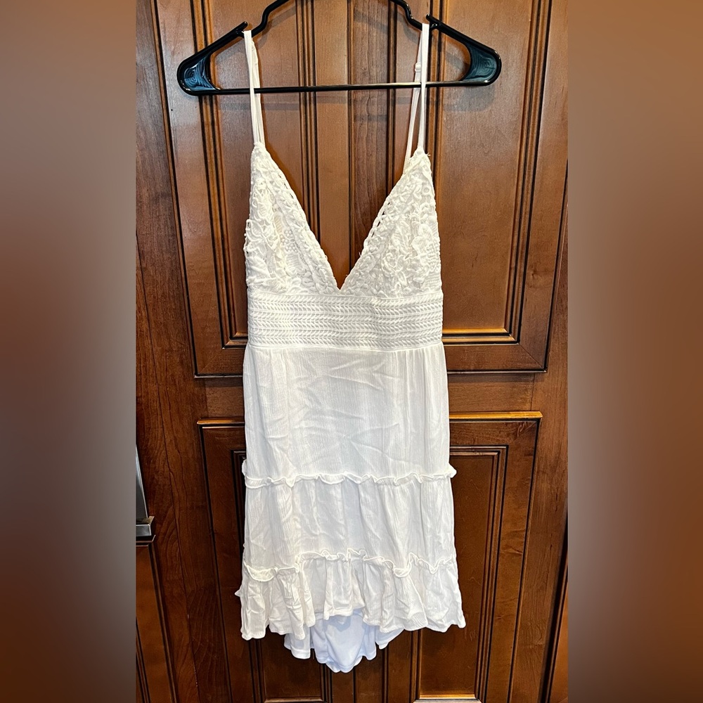 NWT Rue 21 White Sundress With Tie Back Size XLarge